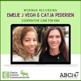 CCC webinar recording: Emelie Johnson Vegh & Catja Pedersen - Cooperative Care for Kids